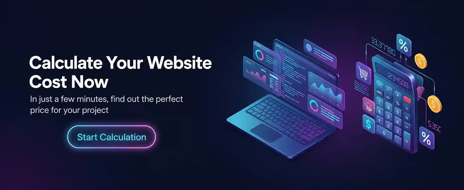 Website Design and Development Cost Calculator in Egypt - Alaa Amer