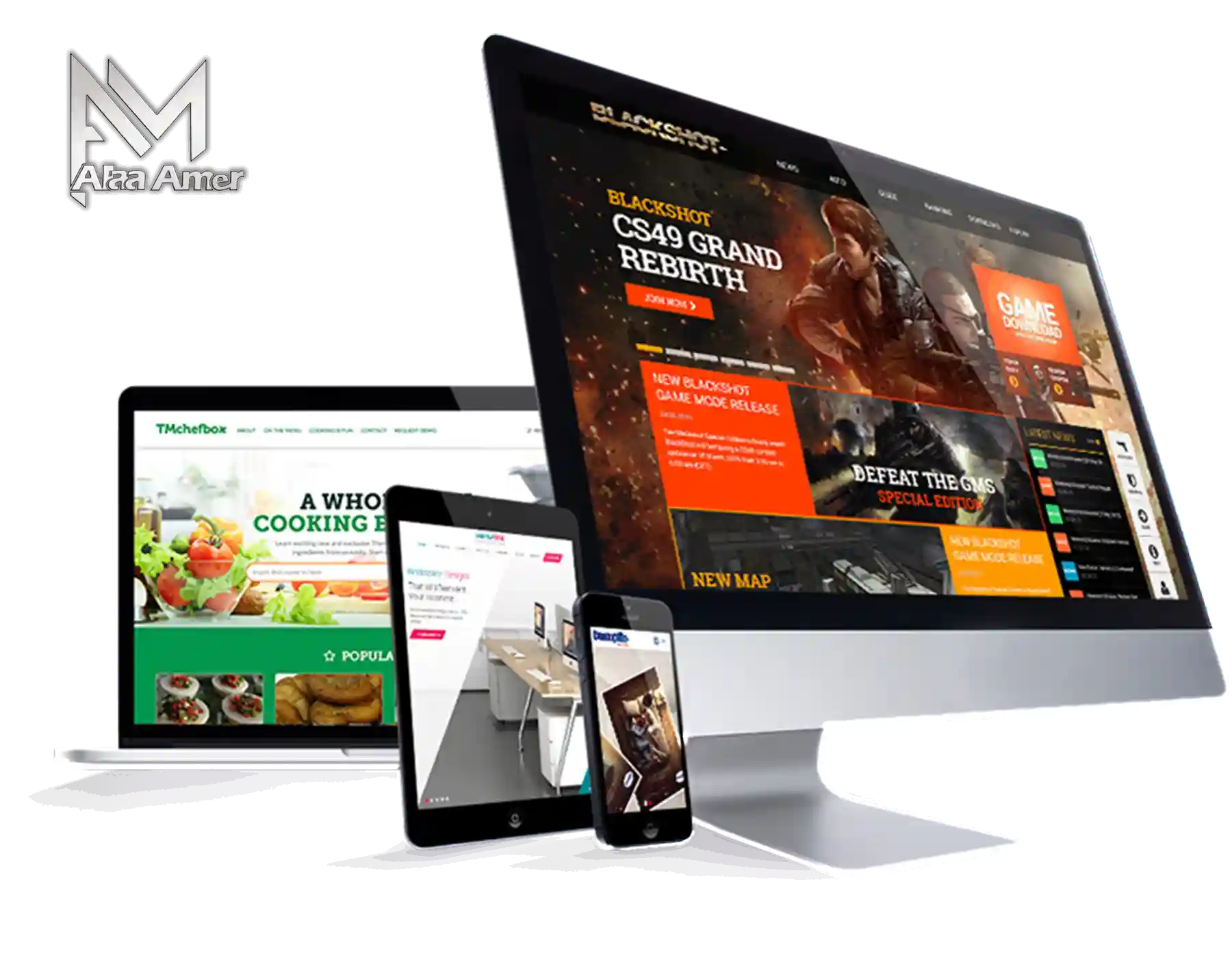 خدمة General Corporate Company Websites - علاء عامر